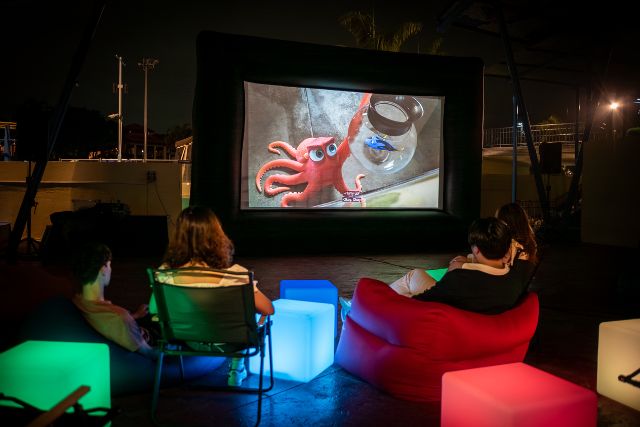 Songkran Festival Outdoor Movie Screening