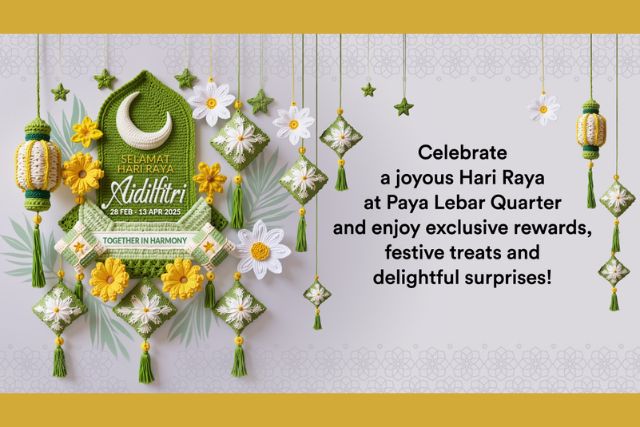 Paya Lebar Quarter PLQ Hari Raya