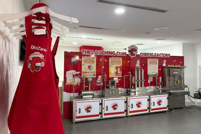 The Laughing Cow Cheese Factory KidZania Singapore