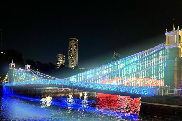 Bridge of 1,000 Dreams i Light Singapore 2025