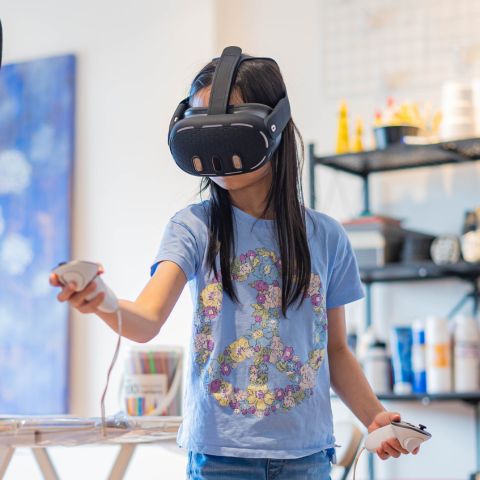 Children Season ACM Virtual Reality (VR) Painting workshop