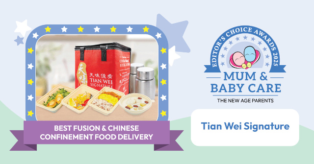 Customizable Fusion & Chinese Confinement Meals from Tian Wei Signature