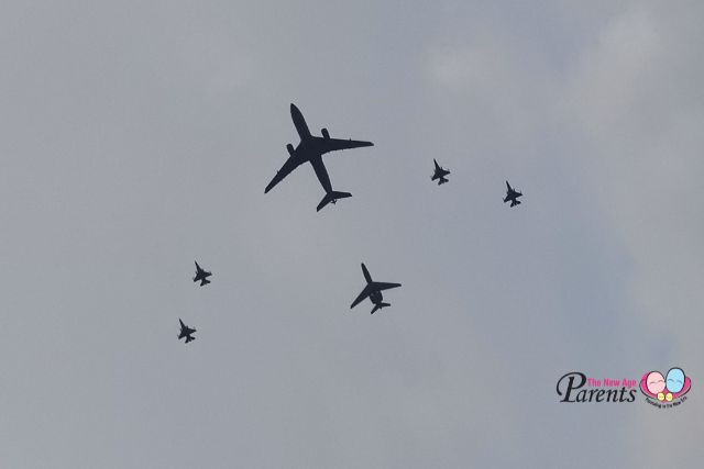 NDP Jet Formation Flypast