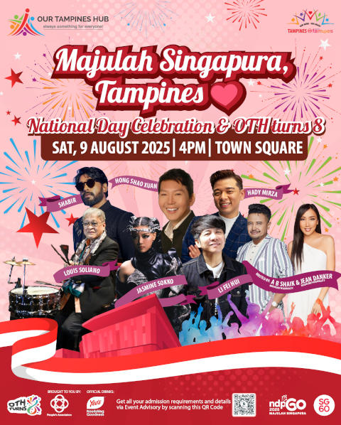 Our Tampines Hub National Day SG60