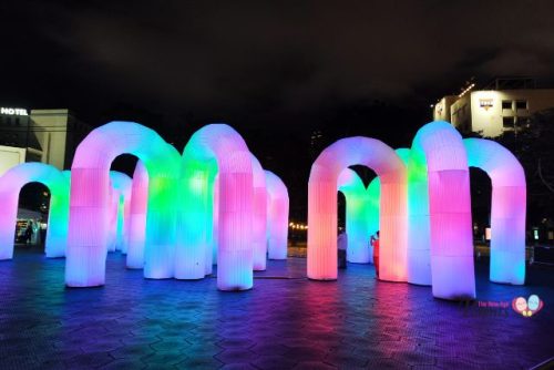 Singapore Night Festival Sky Castle