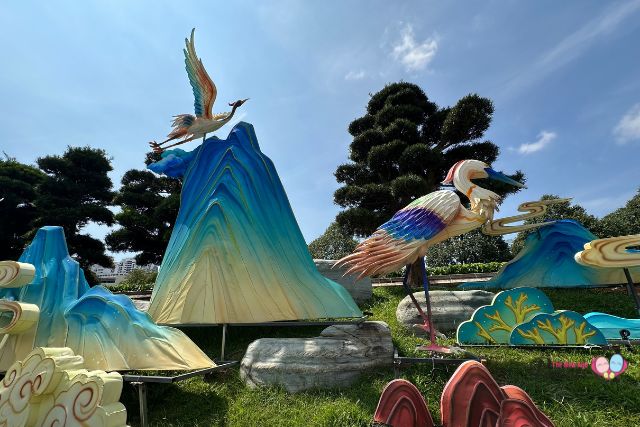 Lian Shan Shuang Lin Monastery Mid Autumn lanterns