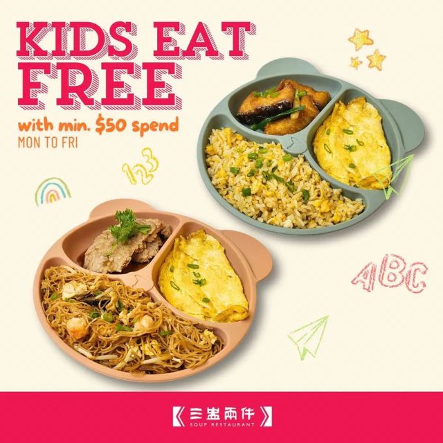 Soup Restaurant Kids Eat Free