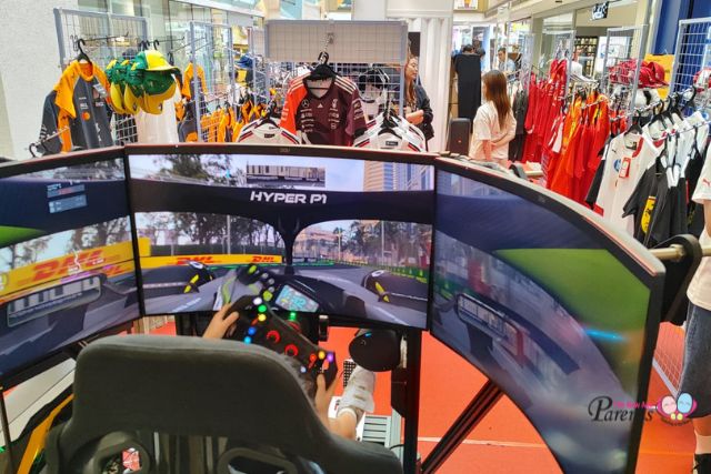 UOL Malls F1 Pop-Up Event Brings Formula 1 Excitement and Singapore’s First 5D Racing Simulator