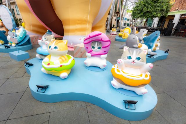 Capitaland malls Mofusand cats