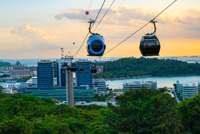 Singapore Cable Car SkyOrb Cabin