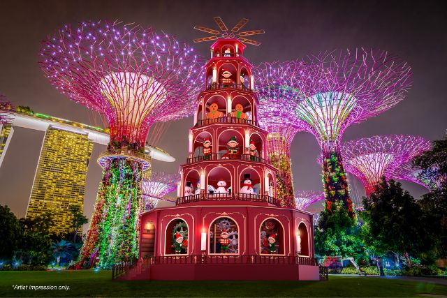 Biggest-ever Christmas Wonderland Premieres Brand New Experiences at Gardens by the Bay