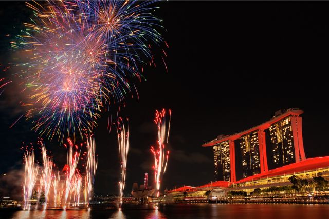 Countdown in the Sky Credit Marina Bay Sands