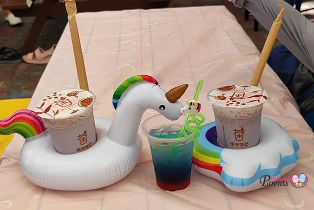 Downtown East unicorn mocktail