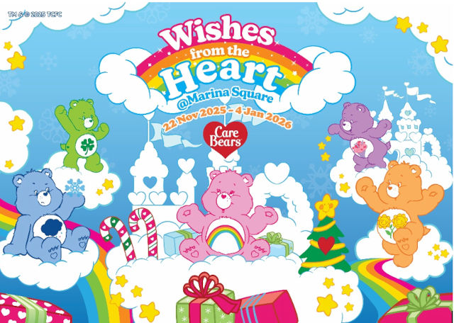 Marina Square Brings the Magic of Care Bears™ this Christmas  with Wishes from the Heart