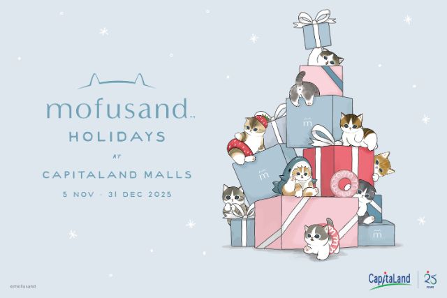 Mofusand Holidays CapitaLand Malls