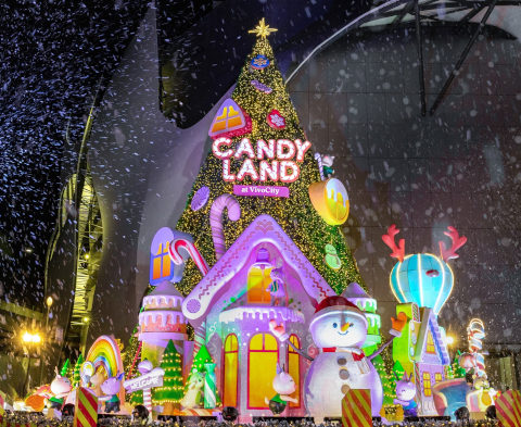 VivoCity Candyland Snowfall