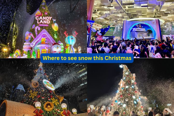 Places to see snow in Singapore this Christmas 2025