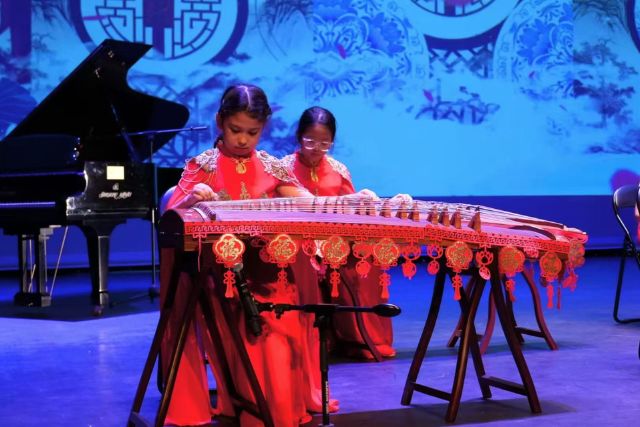 Chinatown Winter Solstice Gu Zheng Performance
