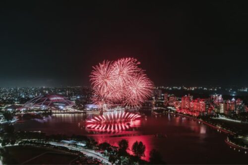 Fireworks Display at The Kallang