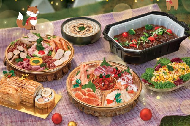 RE&S Christmas Takewaway Set