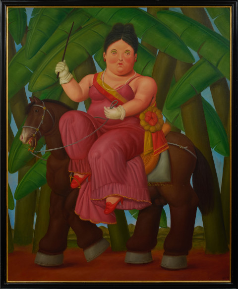 Botero First Lady on a Horse