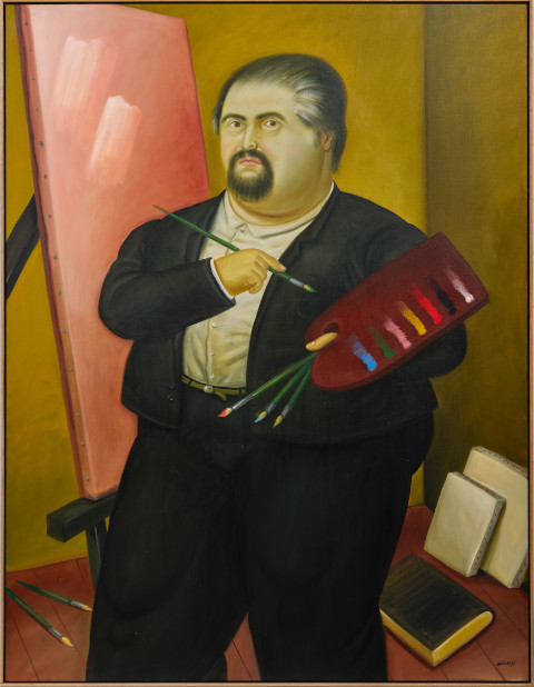 Botero Self-Portrait