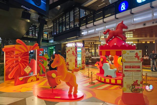 CapitaLand Malls Funan Chinese New Year Carousel of Prosperity