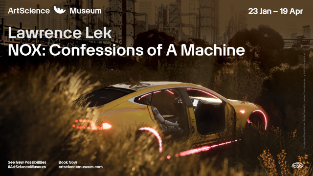NOX Confessions of a Machine Exibition Marina Bay Sands