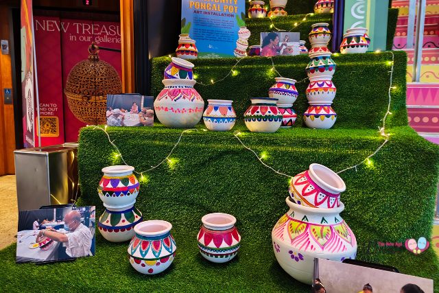 Pongal Open House exhibits