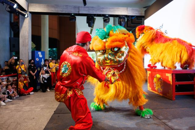 SCCC CNY Golden Lion Dance