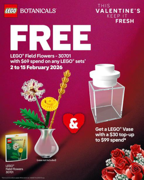 LEGO Botanicals Gift-with-Purchase