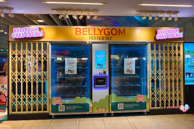 Bellygom vending machine