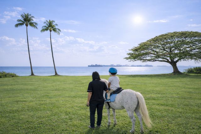 Shangri-La Rasa Sentosa Pony Experience by the Sea