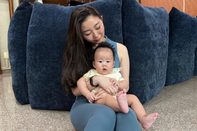 Ashley and Baby Victoria