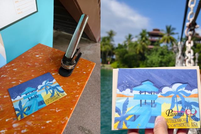 Postcard from Singapore Southernmost Point