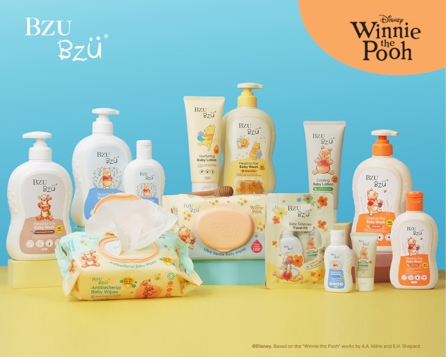 BZU BZU Launches Winnie the Pooh-Themed Baby Care