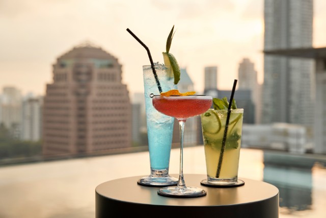 COMO Orchard rooftop infinity pool