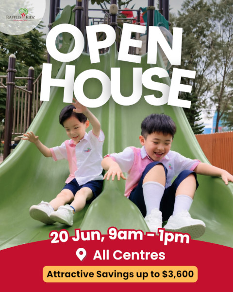 Raffles Kidz Open House Jun 2026