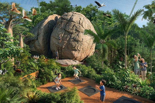 Rainforest Wild Adventure opens second phase this May