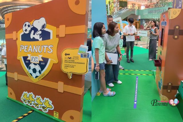 Snoopy Changi Airport Photo Booth