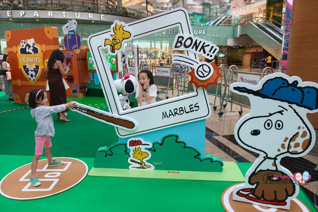 Snoopy and Friends Changi Airport