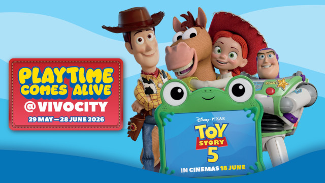 VivoCity June Holiday with Disney and Pixar’s Toy Story 5