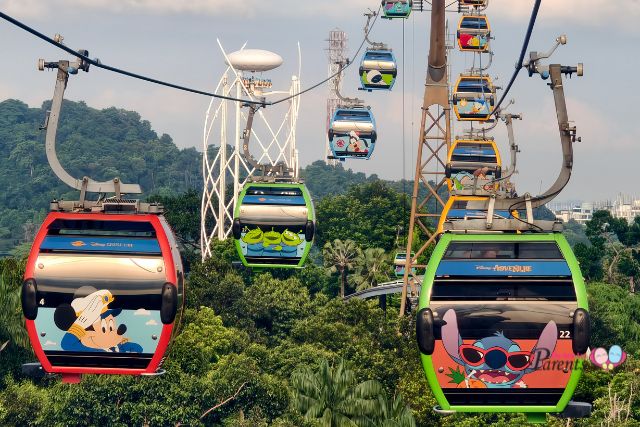 A Magical Island Adventure Singapore Cable Car Sentosa Line
