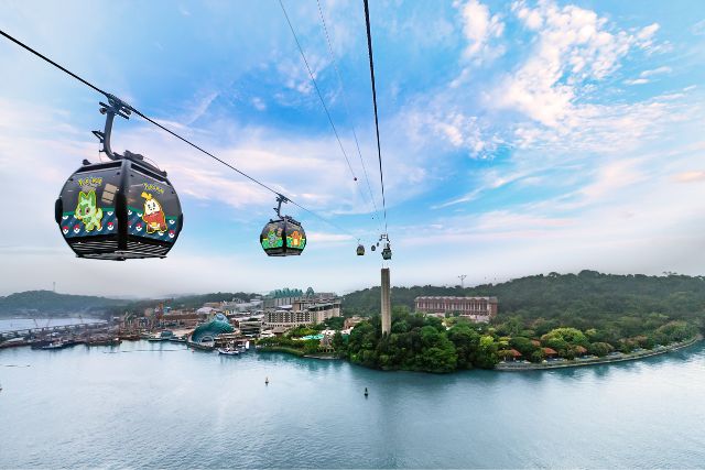 Pokémon Day-to-Night Adventure by Singapore Cable Car