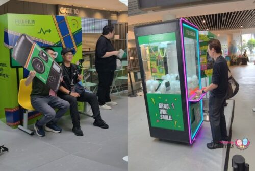 FUJIFILM Claw Game and Photo ops