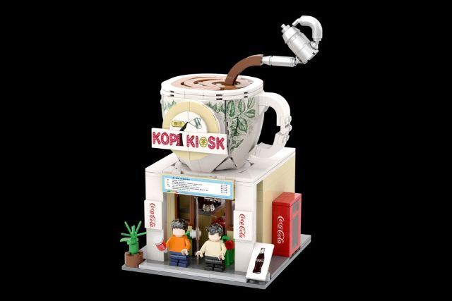 Kopi Kiosk mini bricks singapore coffee