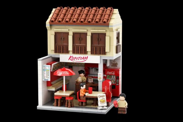 Kopitiam Shophouse Design Mini Bricks