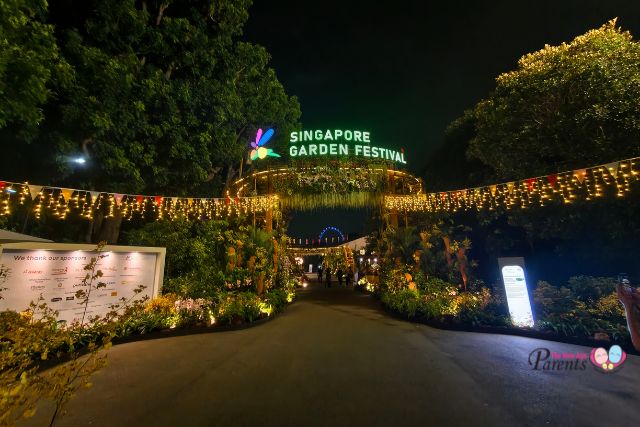 Singapore Garden Festival entrance
