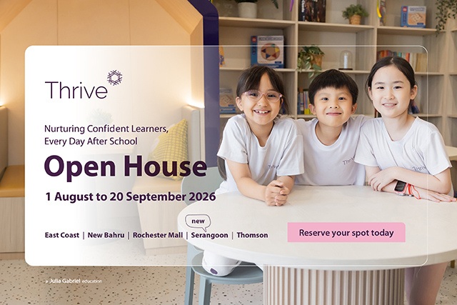 Thrive After-school Sanctuary Open House Aug & Sep 2026 Thrive After-school Sanctuary Open House Aug & Sep 2026