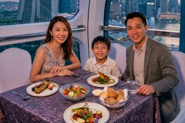 165 Sky Dining by Singapore Flyer Child Experience